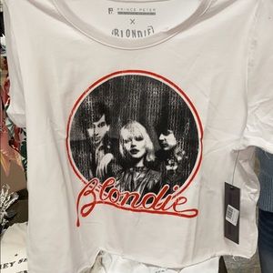 Blondie crop tee